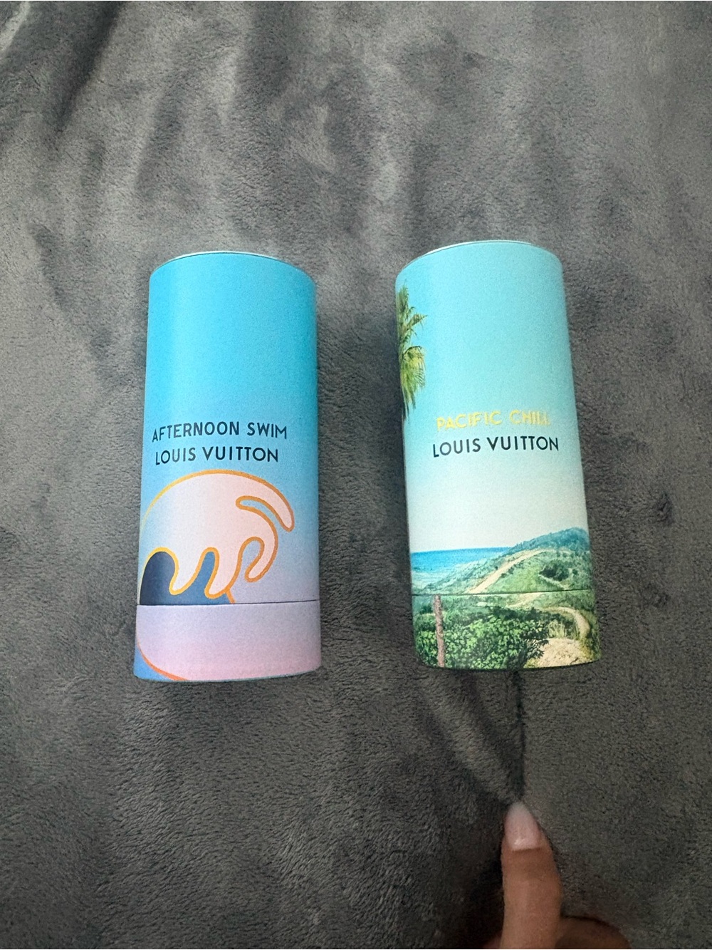 Louis Vuitton Bath & Body Duo in Turquoise Blue & Aqua